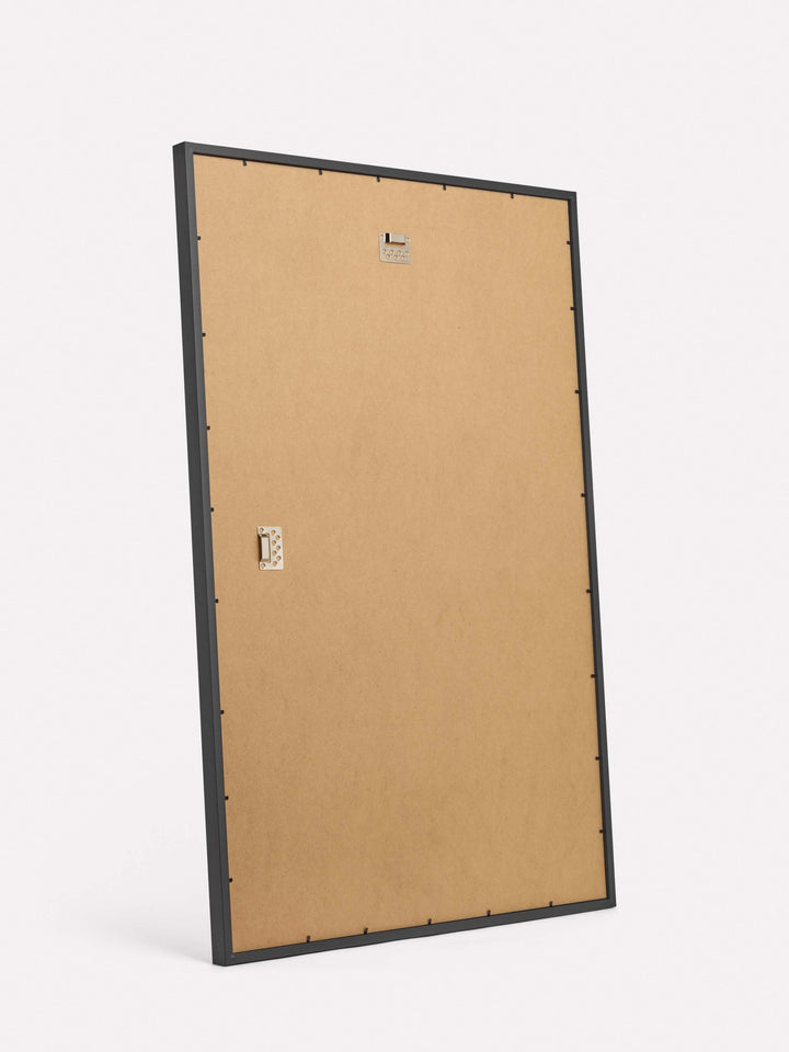 Bevelled Frame, Black, 70x100 cm - Back view